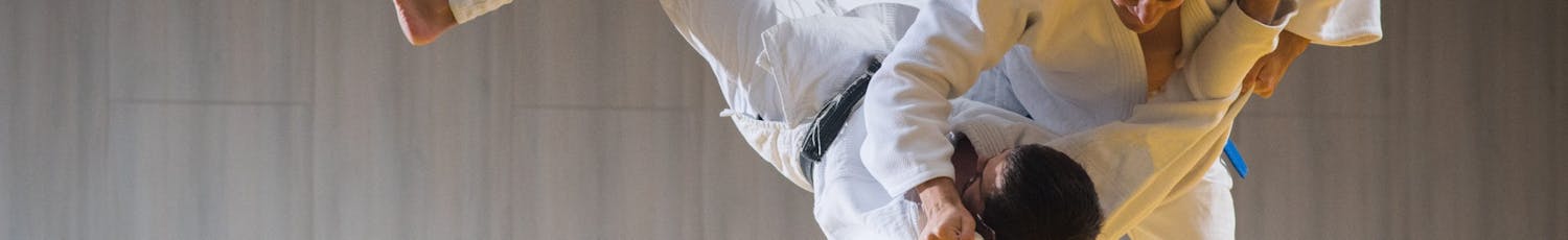 kampsportare på tävling